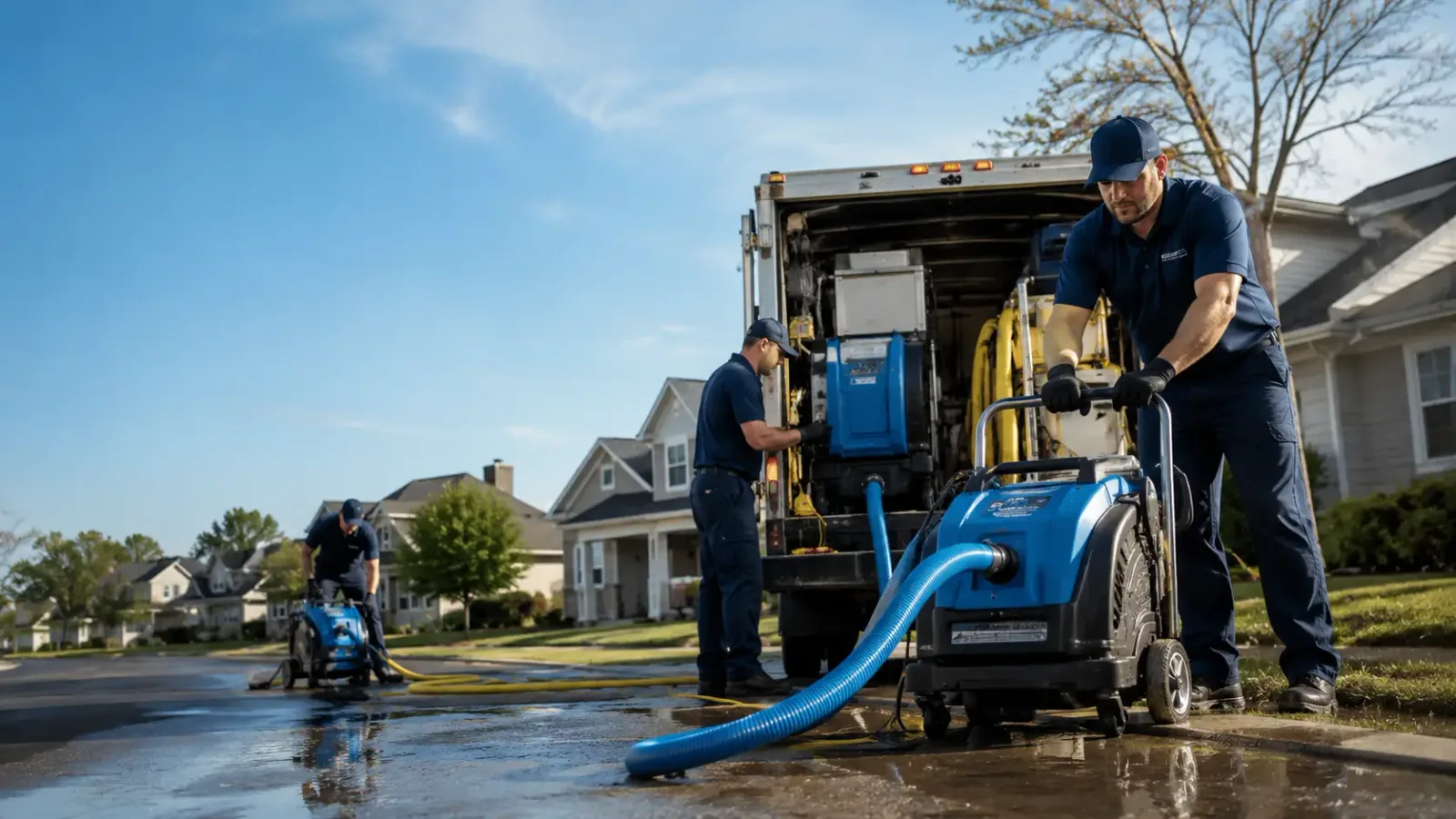 Flood Damage Cleanup in La Prairie, IL